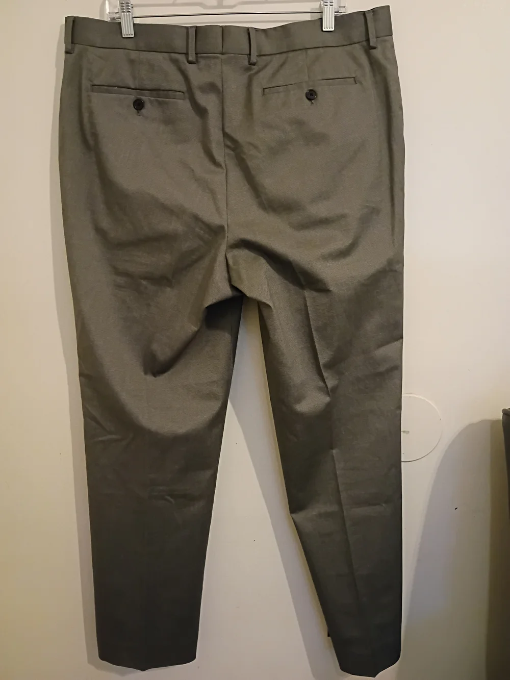 Banana Republic Men's‎ Gray Slim Fit Dress Pants Sz 38/32